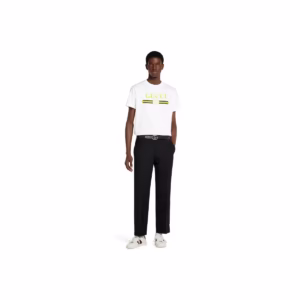 Cotton jersey T-shirt with embroidery