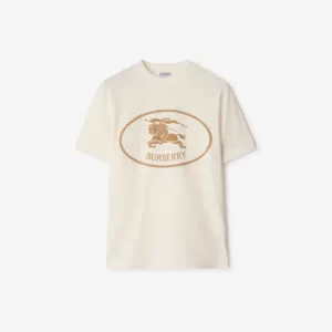 Knight Stamp Cotton T-shirt